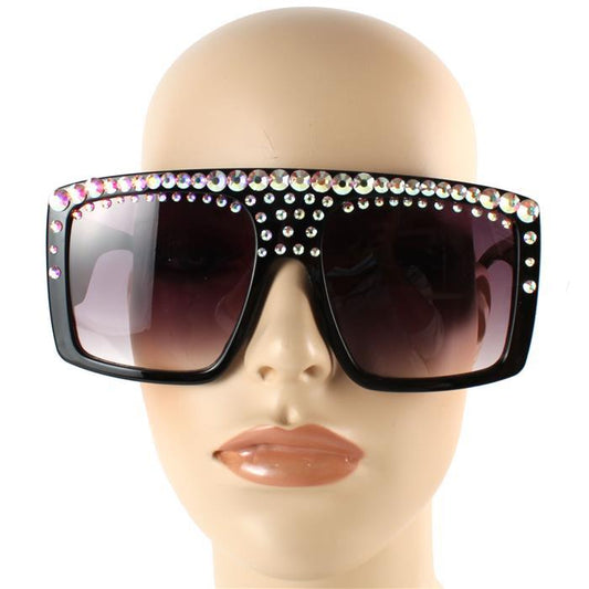 Fashion Stones Square Sunglass