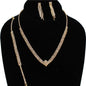 Rhinestones 3Pcs Necklace Set