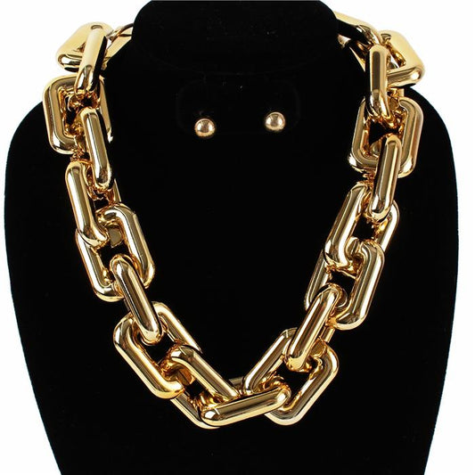 Chunky Fashion Necklace Set