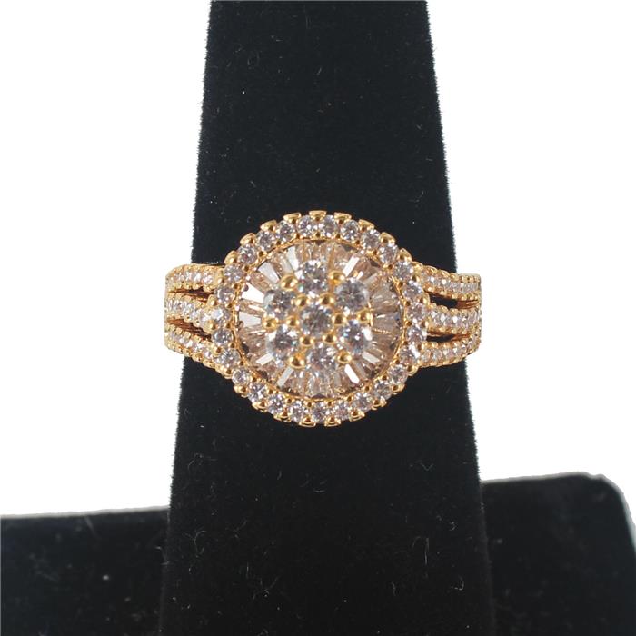 6 Size CZ Ring