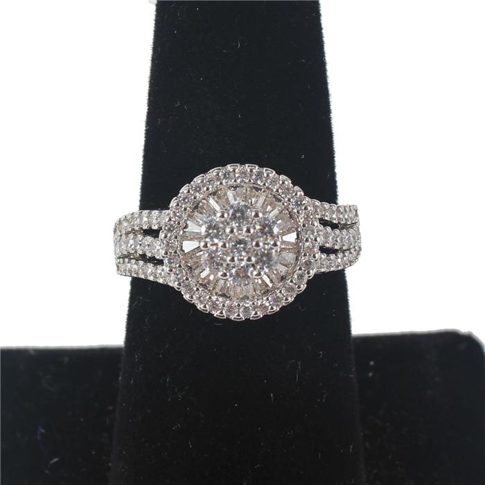 6 Size CZ Ring