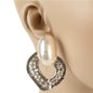 Fashion Crystal Pearl Earring