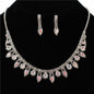 Cubic Zirconia Necklace Set