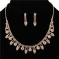 Cubic Zirconia Necklace Set