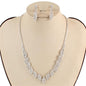 Cubic Zirconia Necklace Set