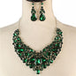 Crystal Evening Necklace Set