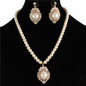 Pearl Pendant Necklace Set