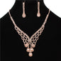 Rhinestones Necklace Set