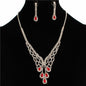 Rhinestones Necklace Set