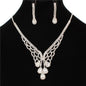 Rhinestones Necklace Set