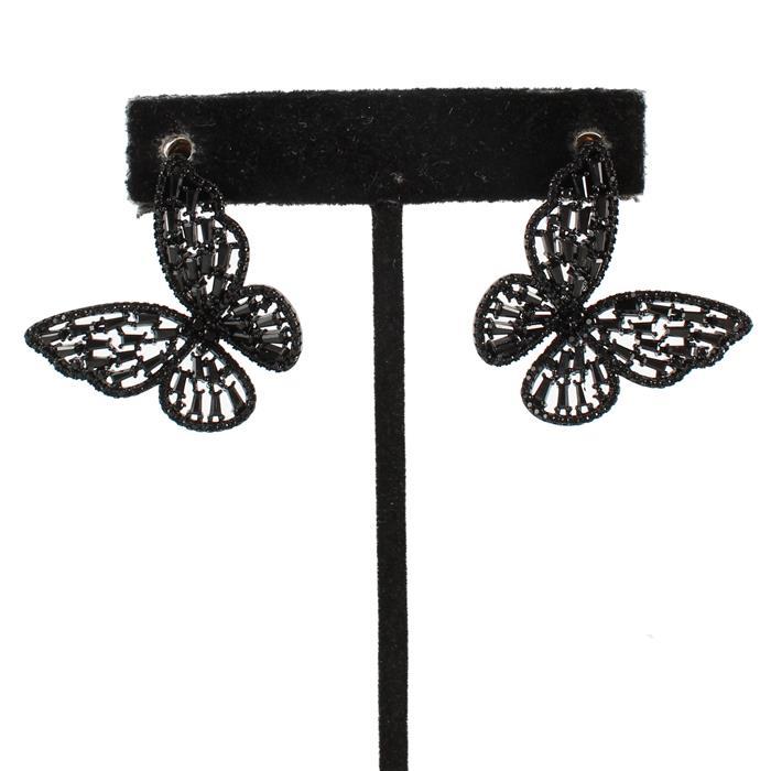 CZ  Butterfly Earring