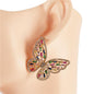 CZ  Butterfly Earring