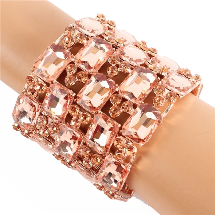 Crystal Square Bracelet