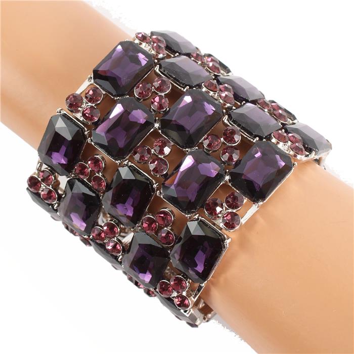 Crystal Square Bracelet