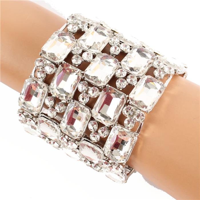 Crystal Square Bracelet