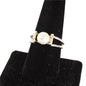 Size 10 Fashion Metal Pearl  Ring