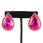 Clip On Crystal Earring