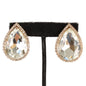 Clip On Crystal Earring