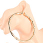 Metal Hoop Earring 100 MM