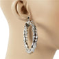 Metal Hoop Earring 60 MM