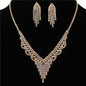 Junior Rhinestone Necklace Set