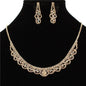 Rhinestone Necklace Set