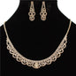 Rhinestone Necklace Set