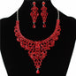 Crystal Evening Necklace Set