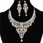 Crystal Evening Necklace Set