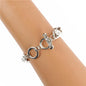 Metal Link Toggle  Bracelet