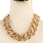 Fashion Big Chain Necklace Set