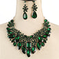 Crystal Evening Necklace Set