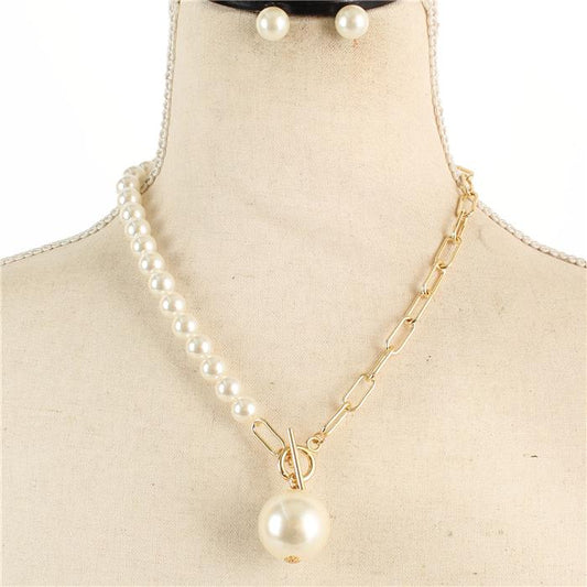 Fashion Pearl Necklace Set