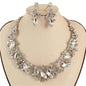 Crystal Evening Necklace Set