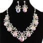 Crystal Evening Necklace Set