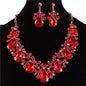 Crystal Evening Necklace Set