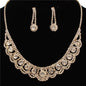 Rhinestone  Necklace Set