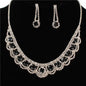 Rhinestone  Necklace Set