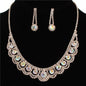 Rhinestone  Necklace Set