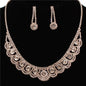 Rhinestone  Necklace Set