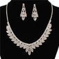 Rhinestone Necklace Set