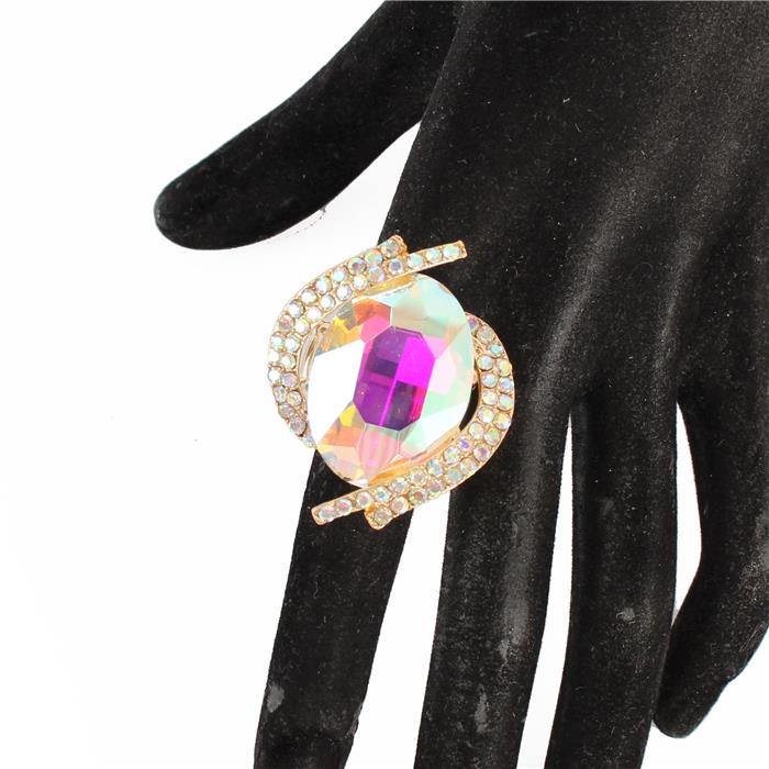 Crystal Stretch Ring