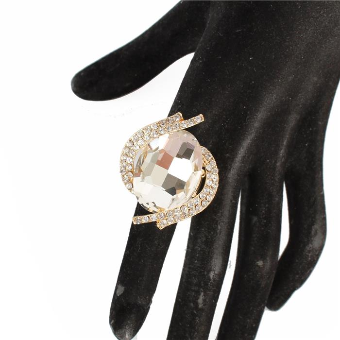 Crystal Stretch Ring