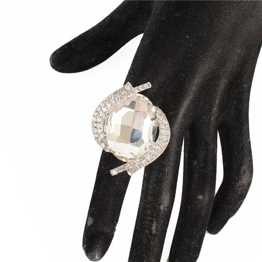 Crystal Stretch Ring