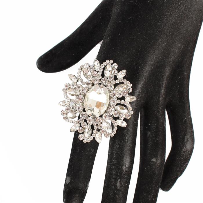 Crystal Stretch Ring