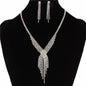 Rhinestones Necklace Set