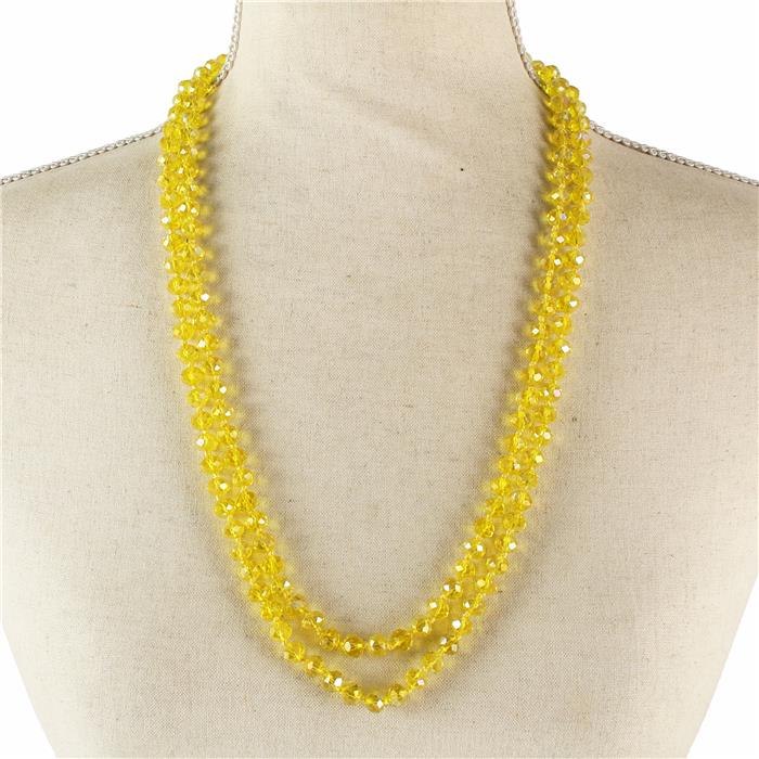 Fashion Crystal Bead Necklace