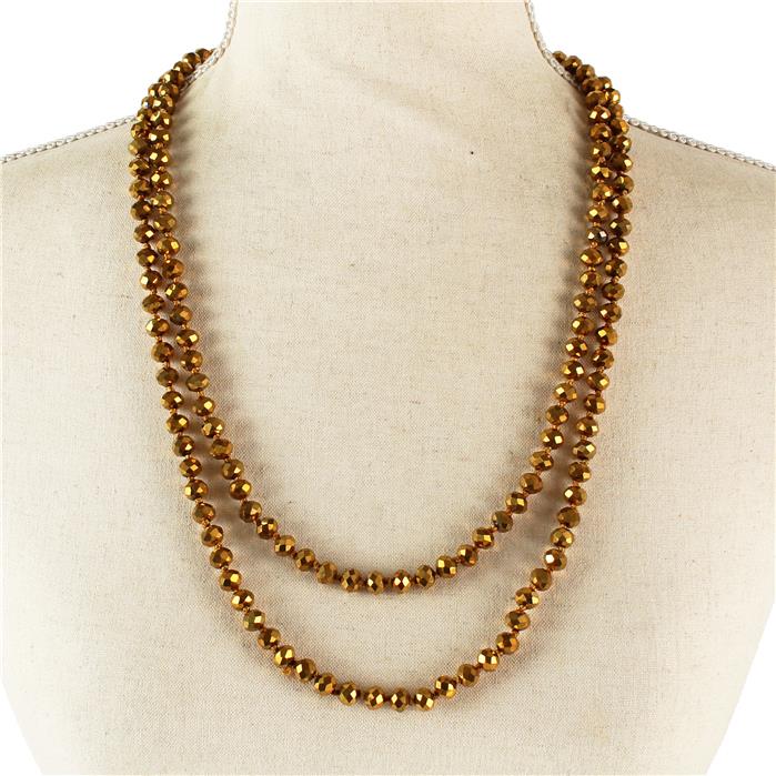 Fashion Crystal Bead Necklace