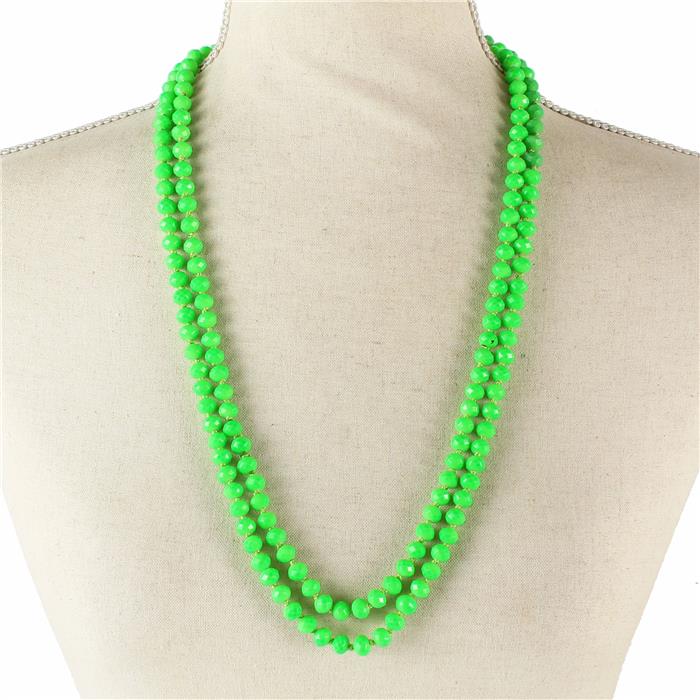 Fashion Crystal Bead Necklace