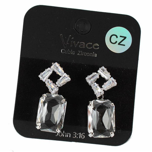 CZ   Dangle Earring